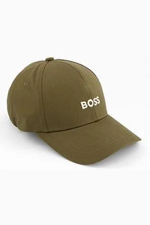HUGO BOSS Zed Logo Cap-Khaki