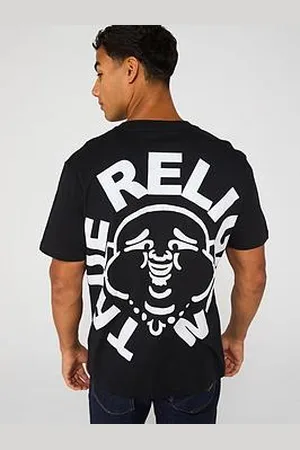 True Religion Short Sleeve Buddha Face T-Shirt
