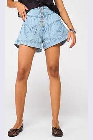Free People Fleur Denim Shorts