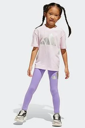 adidas Kids Girls Seasonal Essentials Glam Cotton Set
