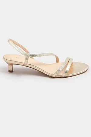 Long Tall Sally Kitten Heel Slingback Sandal