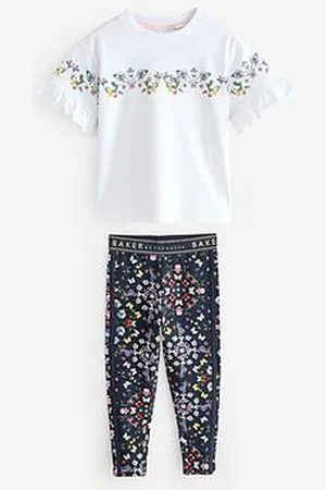 Ted Baker Girls Top And Legging Set