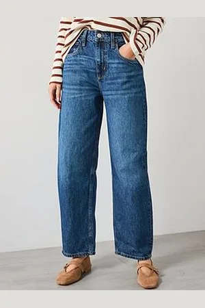 MANGO High Rise Balloon Jeans