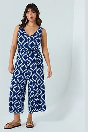 Very Belted Stretch Jersey Jumpsuit