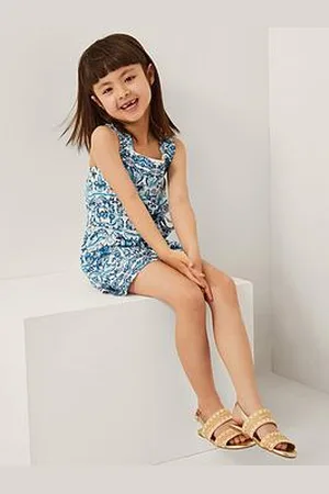 Monsoon Girls Calista Print Playsuit