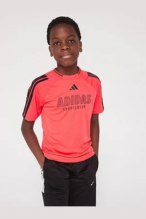 adidas Junior Boys House Of Tiro T-Shirt - Red