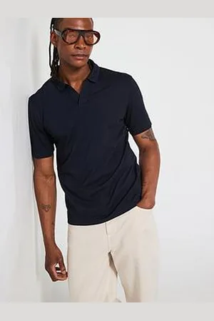 MANGO Taga Essentials Open Collar Polo Shirt