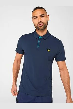 Lyle & Scott Mens Contrast Placket Polo Shirt