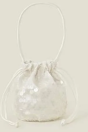 Accessorize Girls Sequin Pouch Bag