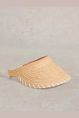 White Stuff Woven Visor