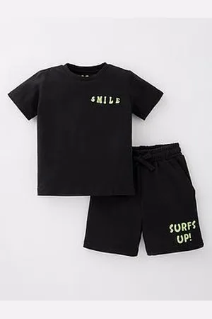 Very Boys Surf Back Print T-Shirt And Short Set