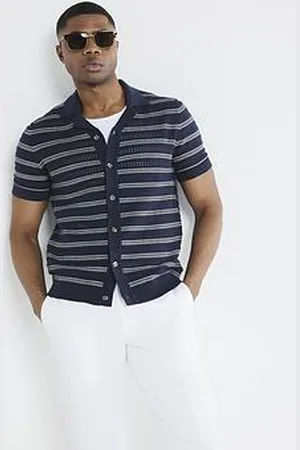 River Island Striped Textured Shirt
