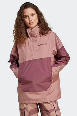 adidas Womens Xp 2.5L Waterproof Anorak - Pink