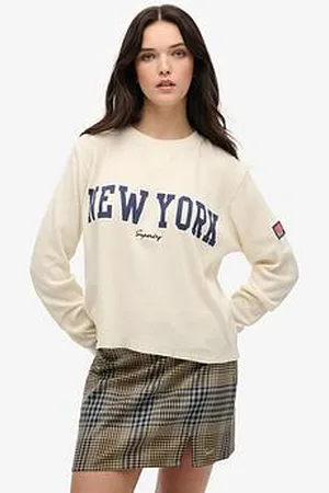 Superdry Athletic Essential Graphic Long Sleeve Top