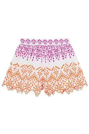 Monsoon Girls Scalloped Edge Embroidered Co-Ord Short