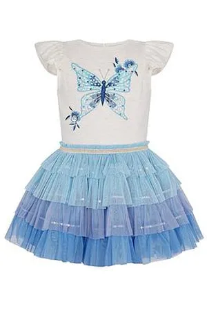Monsoon Girls Disco Butterfly Dress