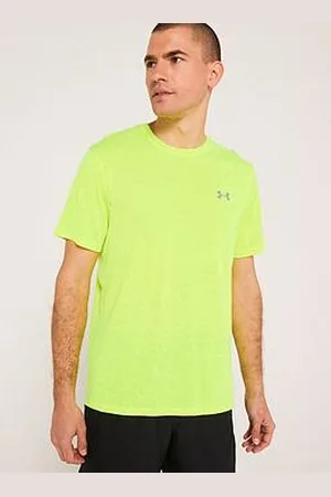 Under Armour Mens Running Launch Camo T-Shirt - Yellow