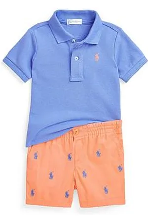 Ralph Lauren Baby Boys Polo Shirt And Short Set