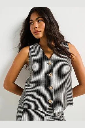 Very Button Up Textured Waistcoat Co-Ord