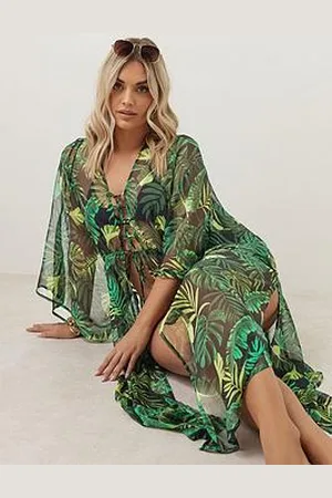 Yours Curve Chiffon Maxi Kimono