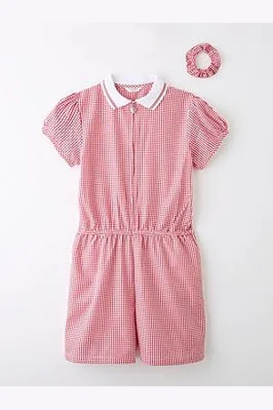 Very Girls Gingham Playsuit