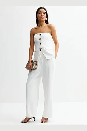 New Look Straight Leg Tailored Trousers