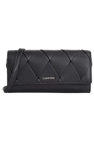 Calvin Klein Woven Convertible Wallet Bag