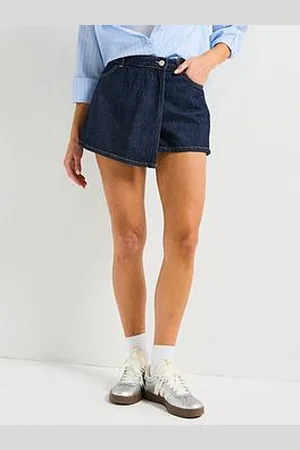ONLY Wrap Style Denim Skort