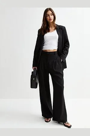 New Look Straight Leg Tailored Trousers