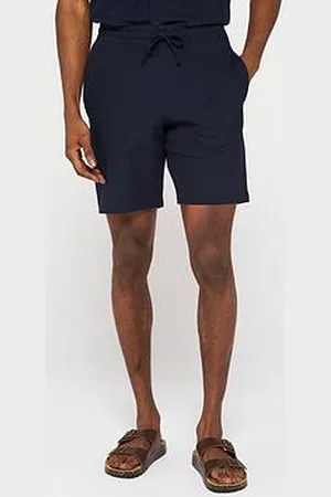 MANGO Peres Textured Casual Shorts
