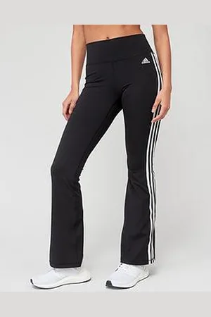 adidas Train Essentials 3 Stripe Flared Tights