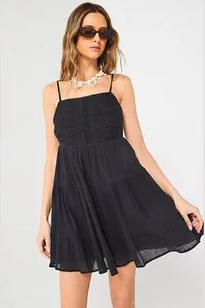 Very Shirred Detail Cami Dress