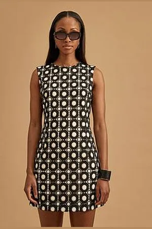 River Island Crochet Shift Dress