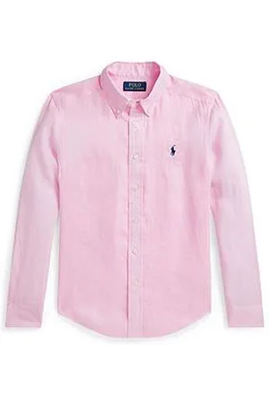 Ralph Lauren Boys Long Sleeve Linen Shirt