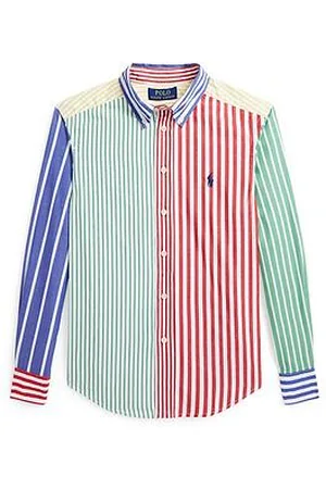 Ralph Lauren Boys Fun Stripe Long Sleeve Shirt