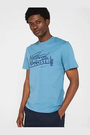 Lacoste Classic Fit Front Print Cotton Jersey T-Shirt