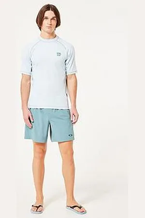 Oakley Mens Coral Short Sleeve Rashguard