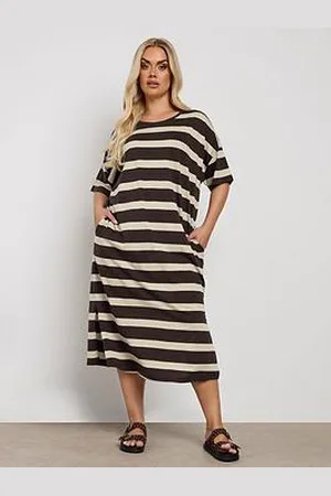 Yours Curve Drop Shoulder Throw On Dress