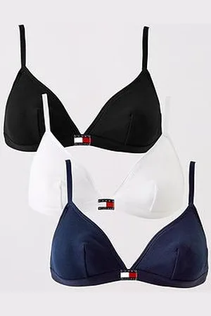 Tommy Hilfiger 3 Pack Heritage Triangle Bralette