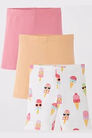 Very Girls 3 Pack Ice Cream Cycling Shorts