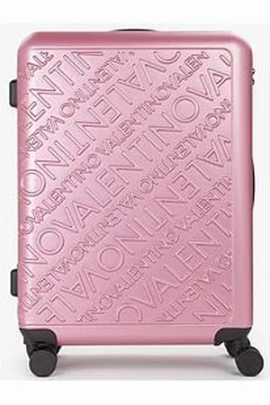 VALENTINO Mars Small-Size Suitcase - Rosa Antico