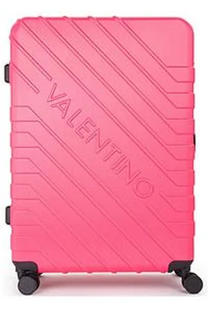 VALENTINO Starlight Large-Size Suitcase - Fuxia