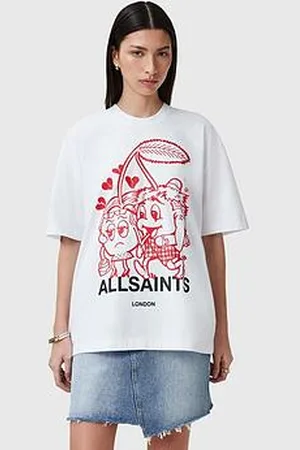 AllSaints Heartbreak Short Sleeve Crew Neck