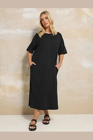 Yours Curve Drop Shoulder Throw On Dress
