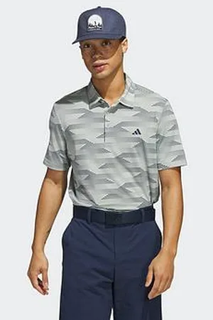 adidas Mens Golf Ultimate St Polo - Silver