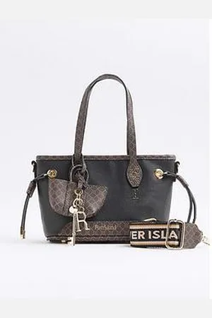 River Island Small Side Tie Shopper Bag