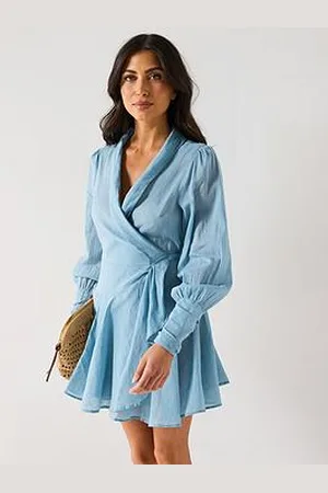 Very Wrap Mini Dress