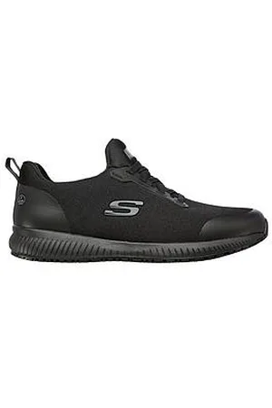 Skechers Squad Slip Resistant Work Slip On Trainers