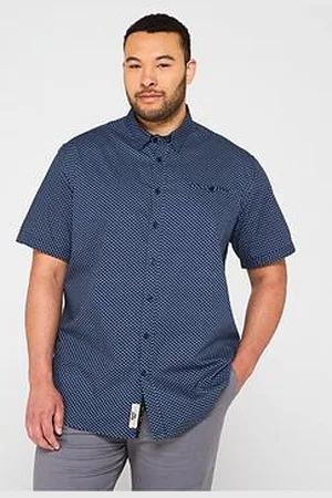 D555 Short Sleeve Micro Print Shirt