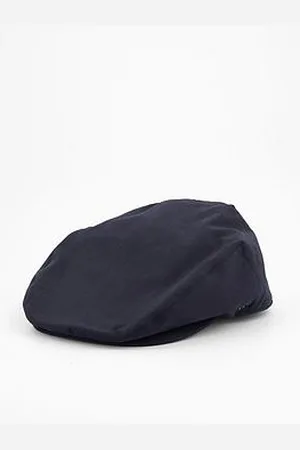 HUGO BOSS Stefaan Tech Wool Flat Cap- Navy